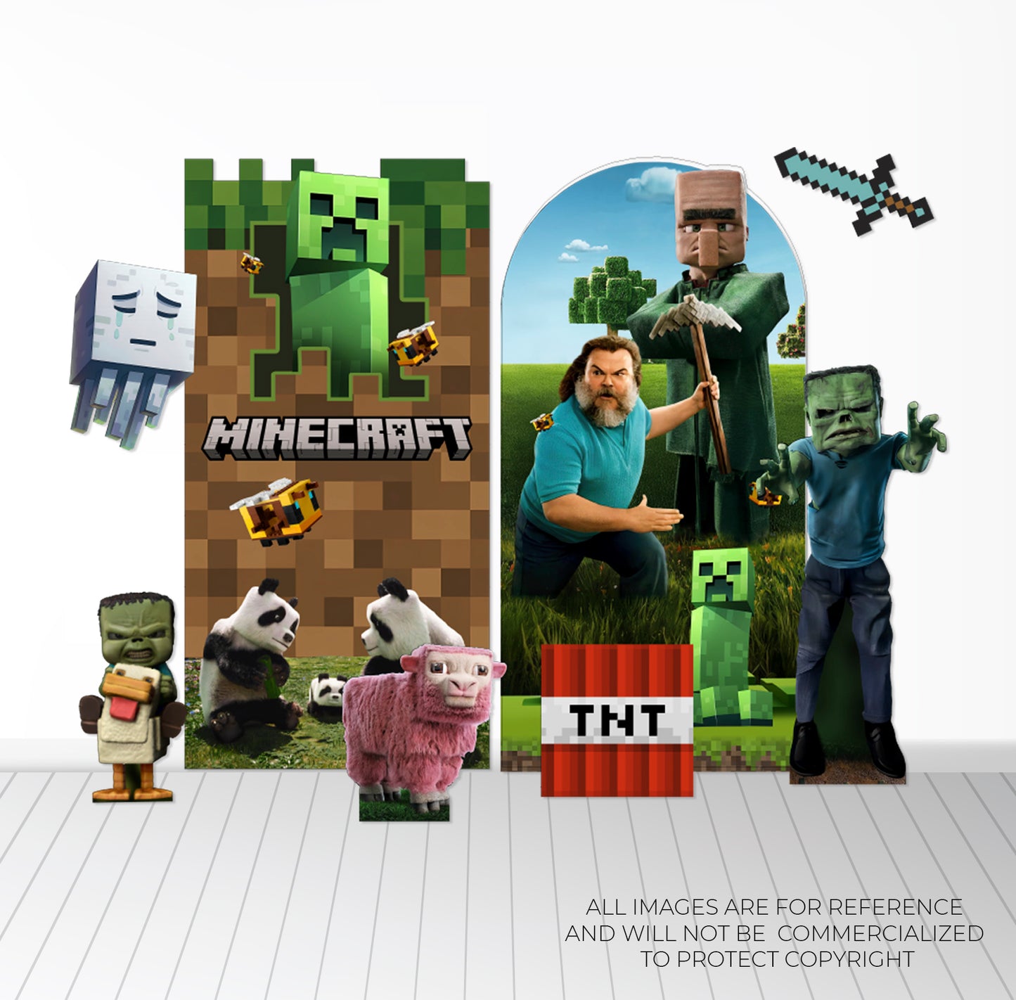 Pack Foamboard Personaje