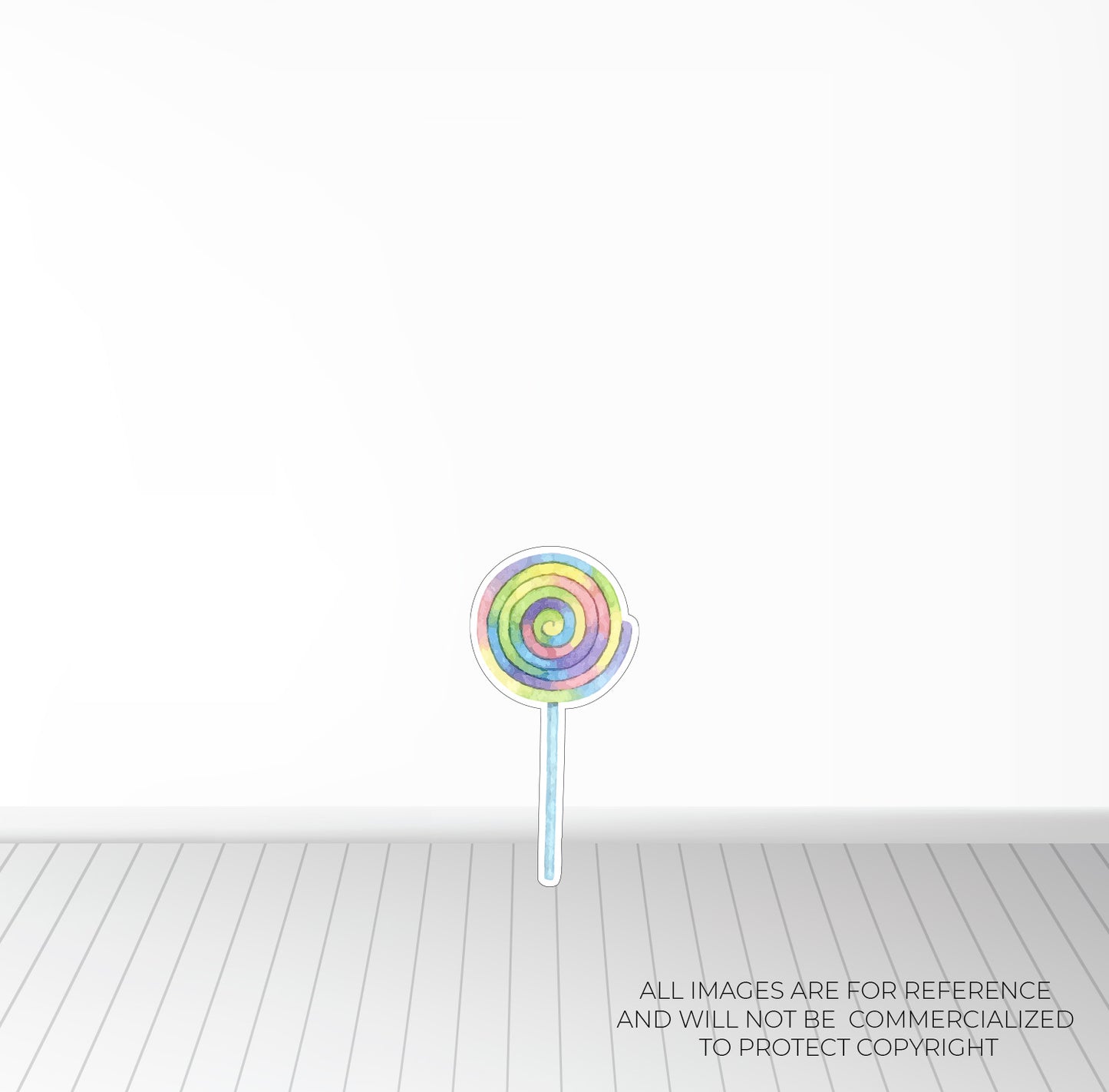 Piruleta en Foamboard