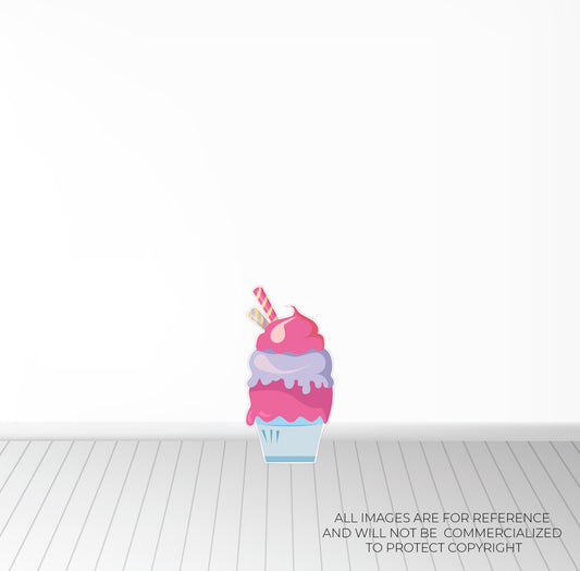 Cono de Helado en Foamboard