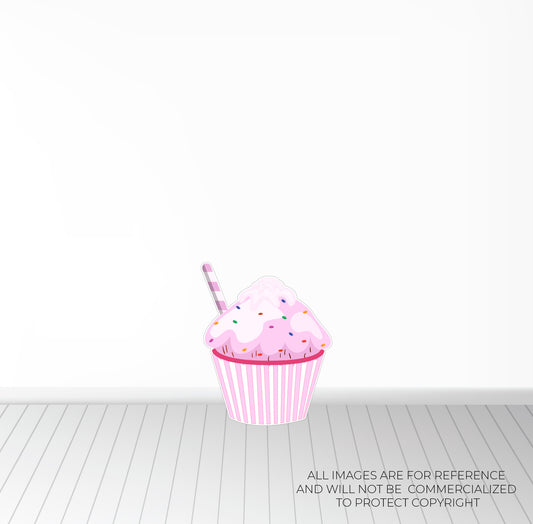 Cupcake en Foamboard