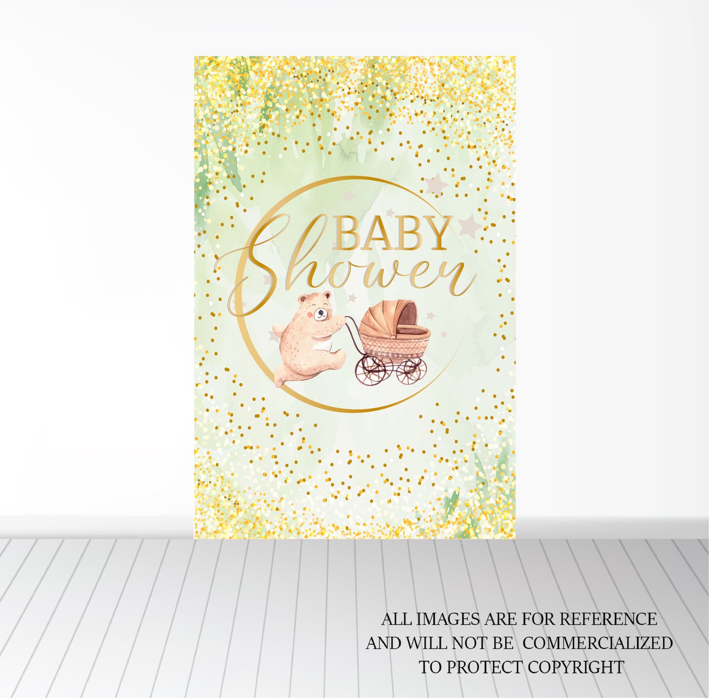 Banner de fondo - Baby Shower