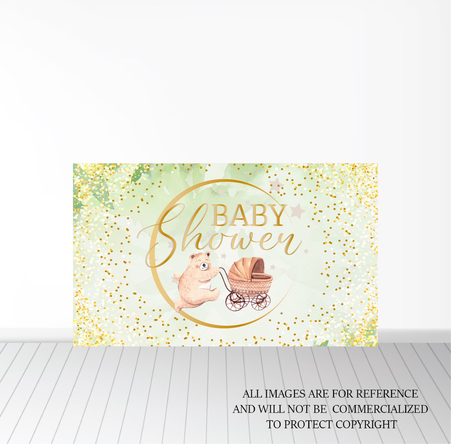 Banner de fondo - Baby Shower