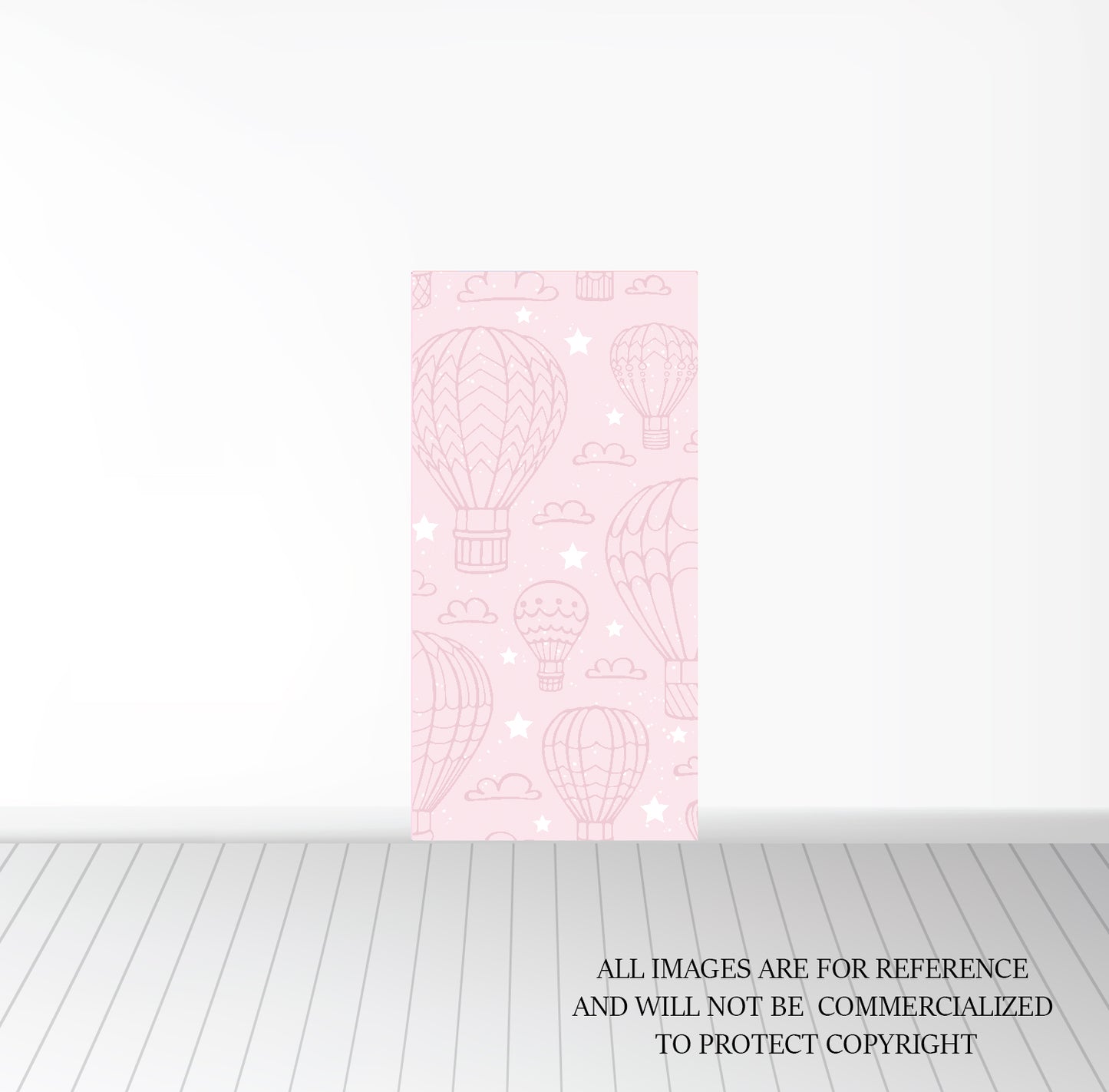 Background Banner - Hot Air Balloon