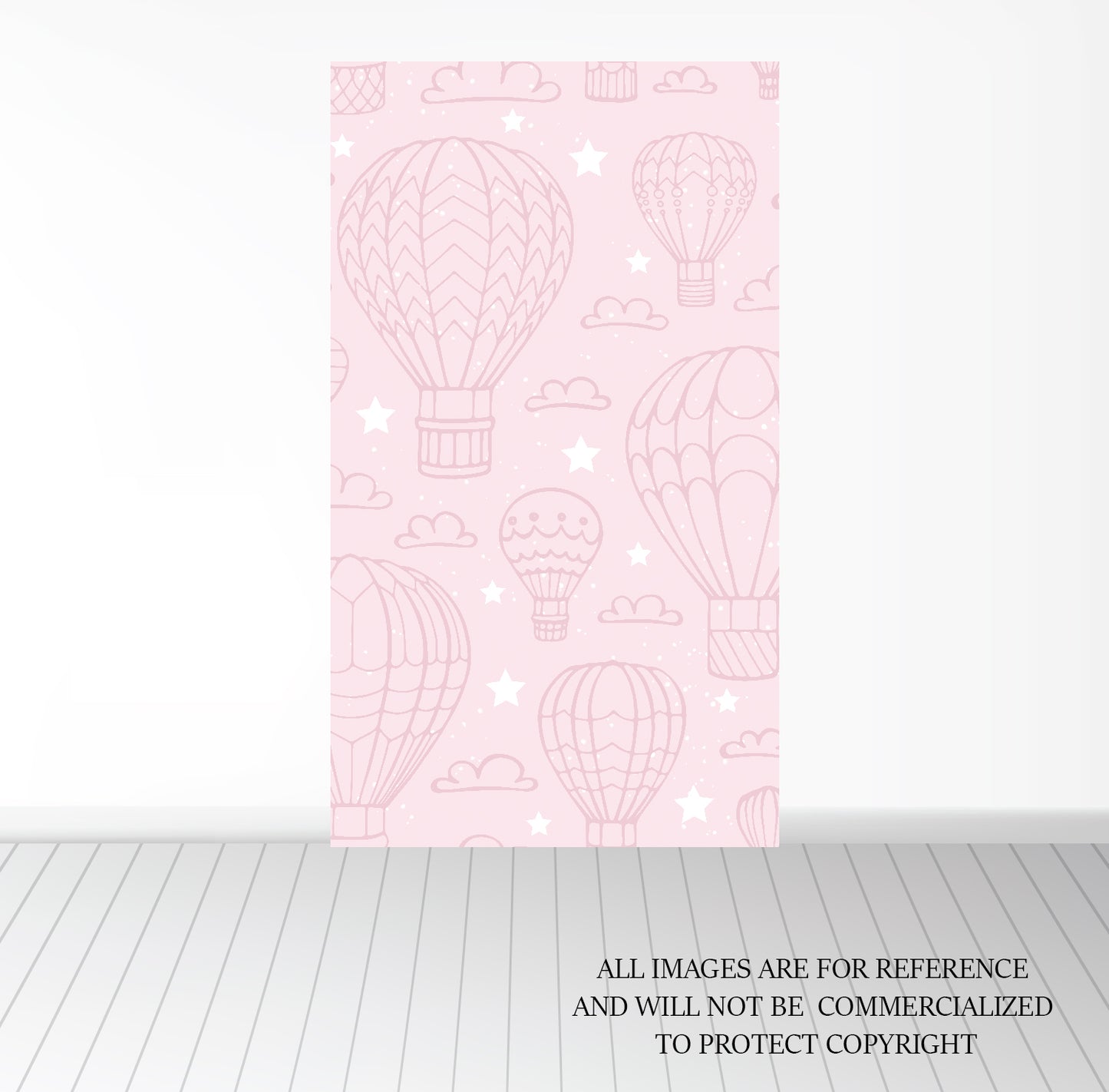 Background Banner - Hot Air Balloon