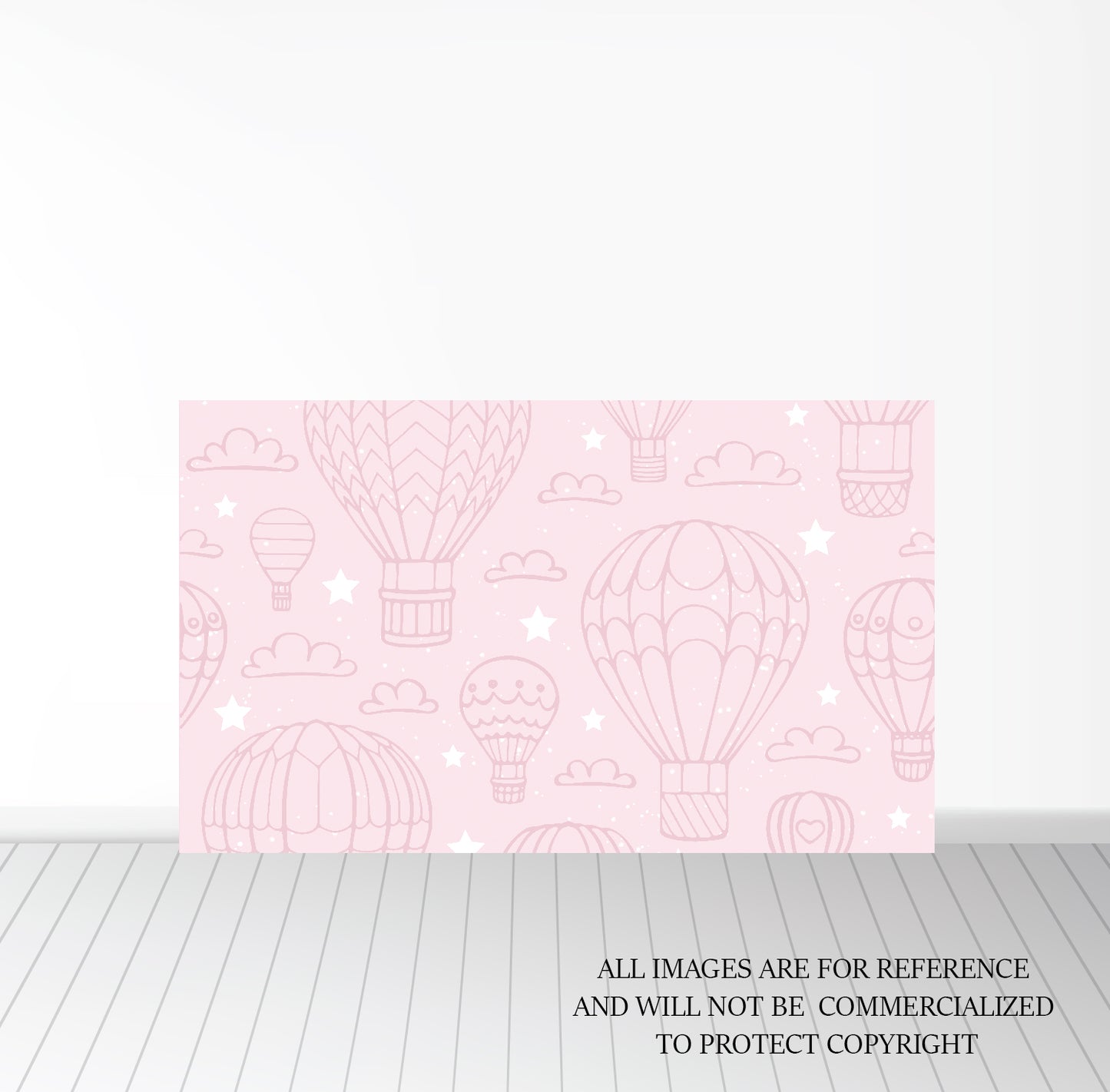 Background Banner - Hot Air Balloon