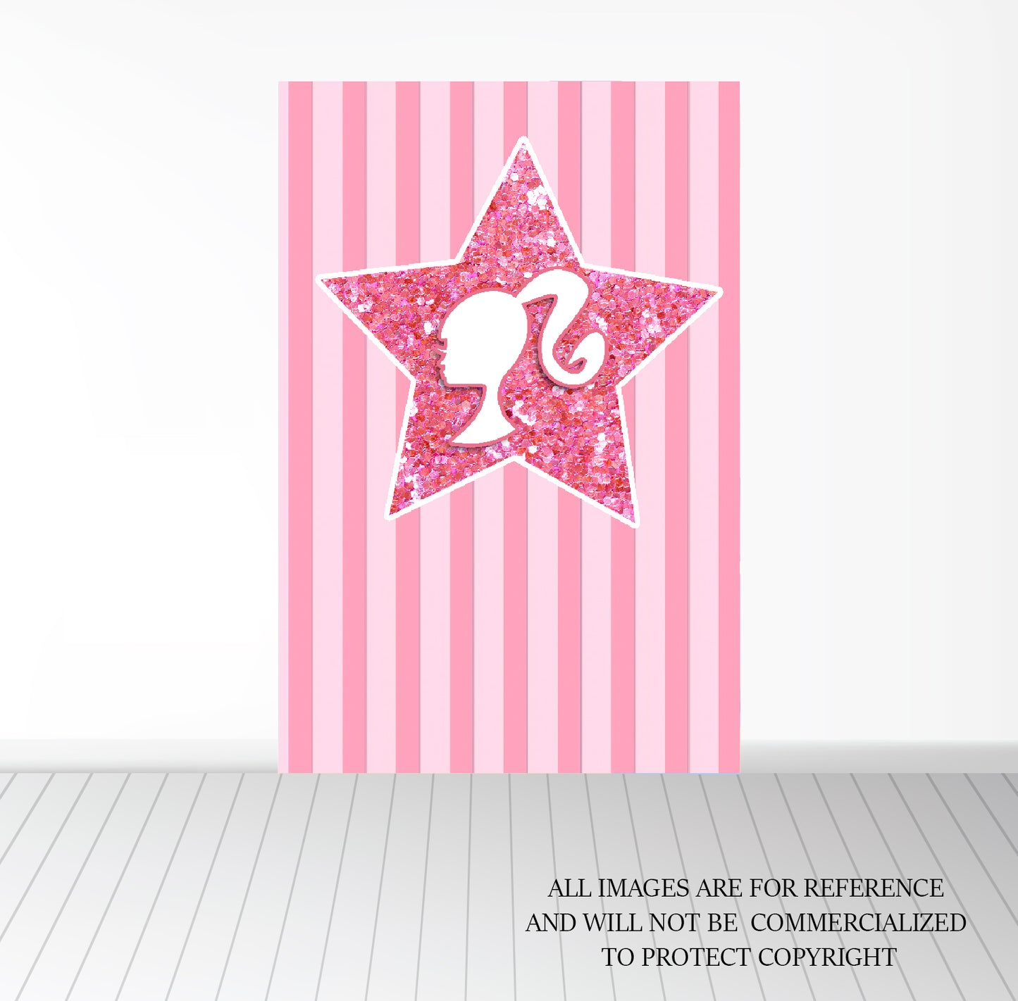 Background banner - Glamor character