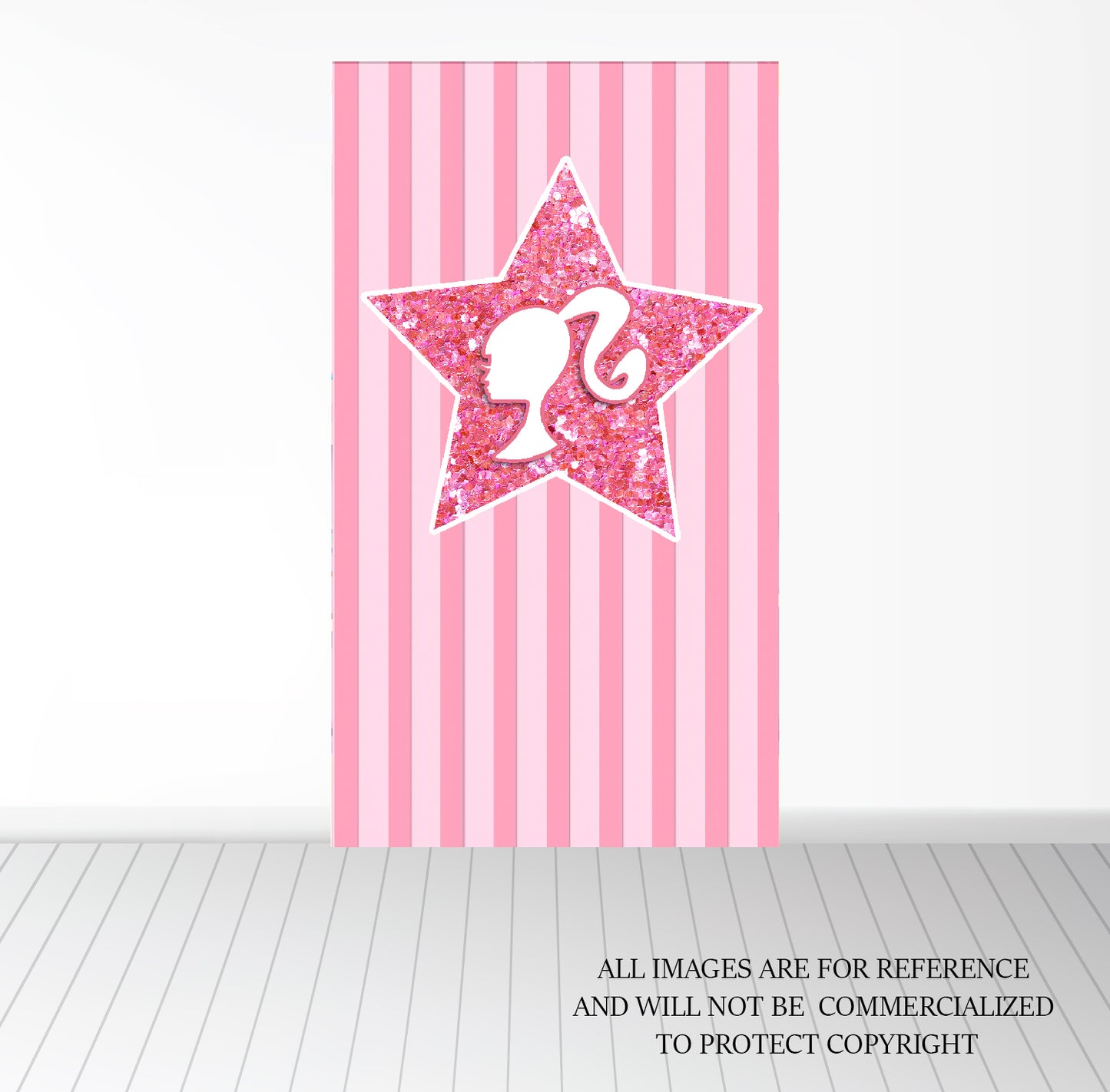 Background banner - Glamor character