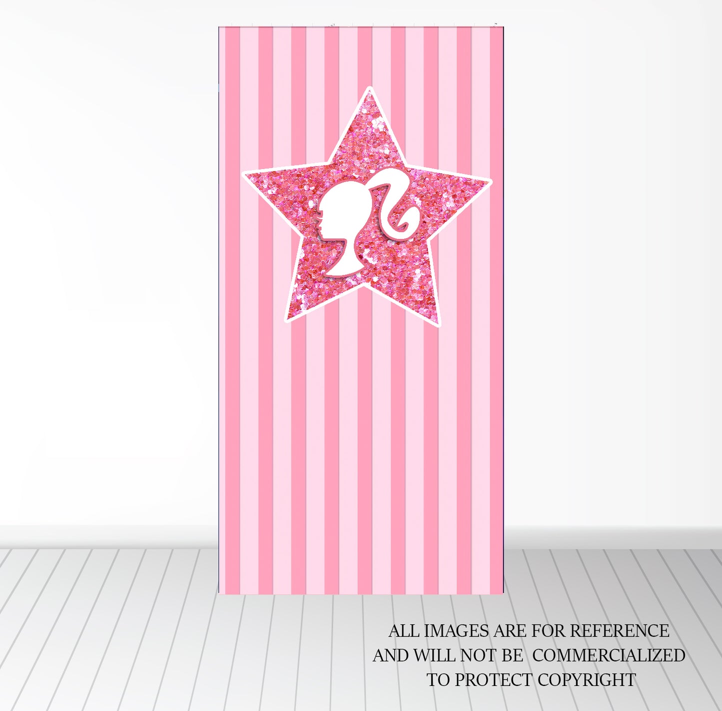 Background banner - Glamor character