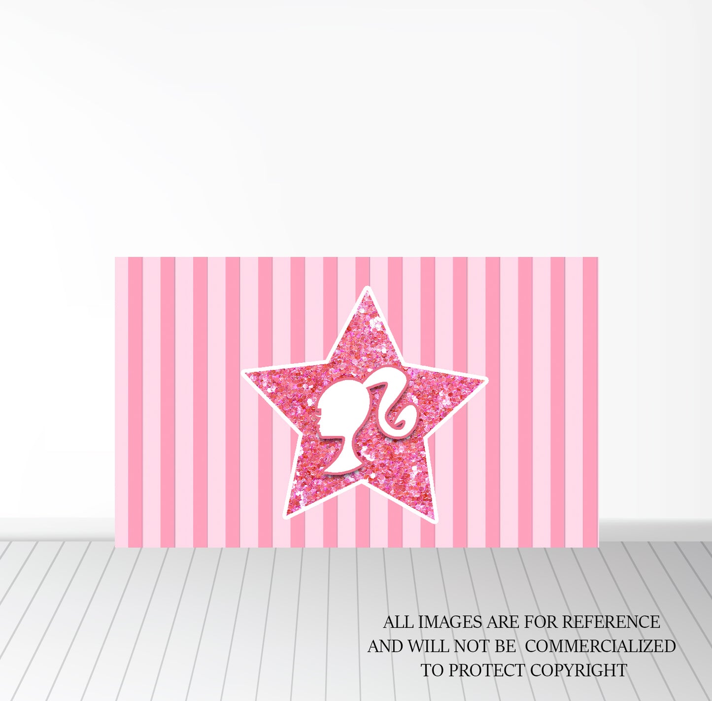 Background banner - Glamor character