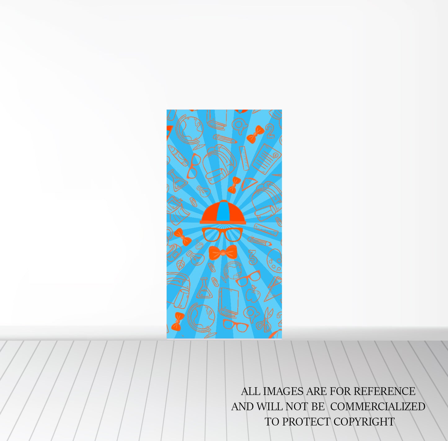 Background banner - Character with glasses