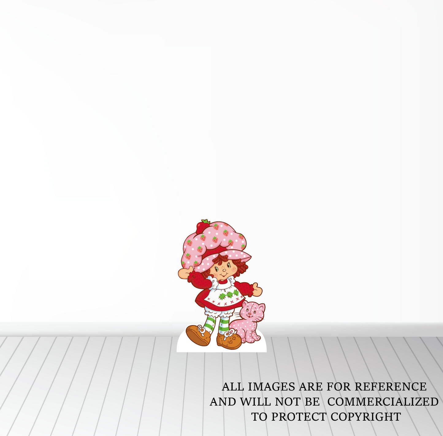 Strawberry Girl on Foamboard