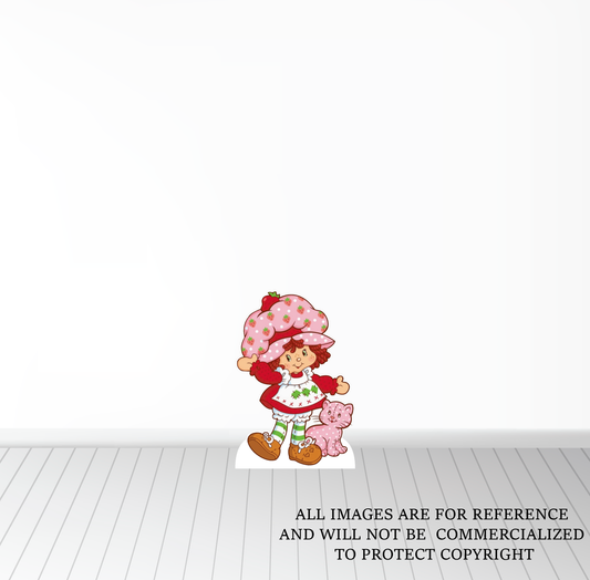 Strawberry Girl on Foamboard