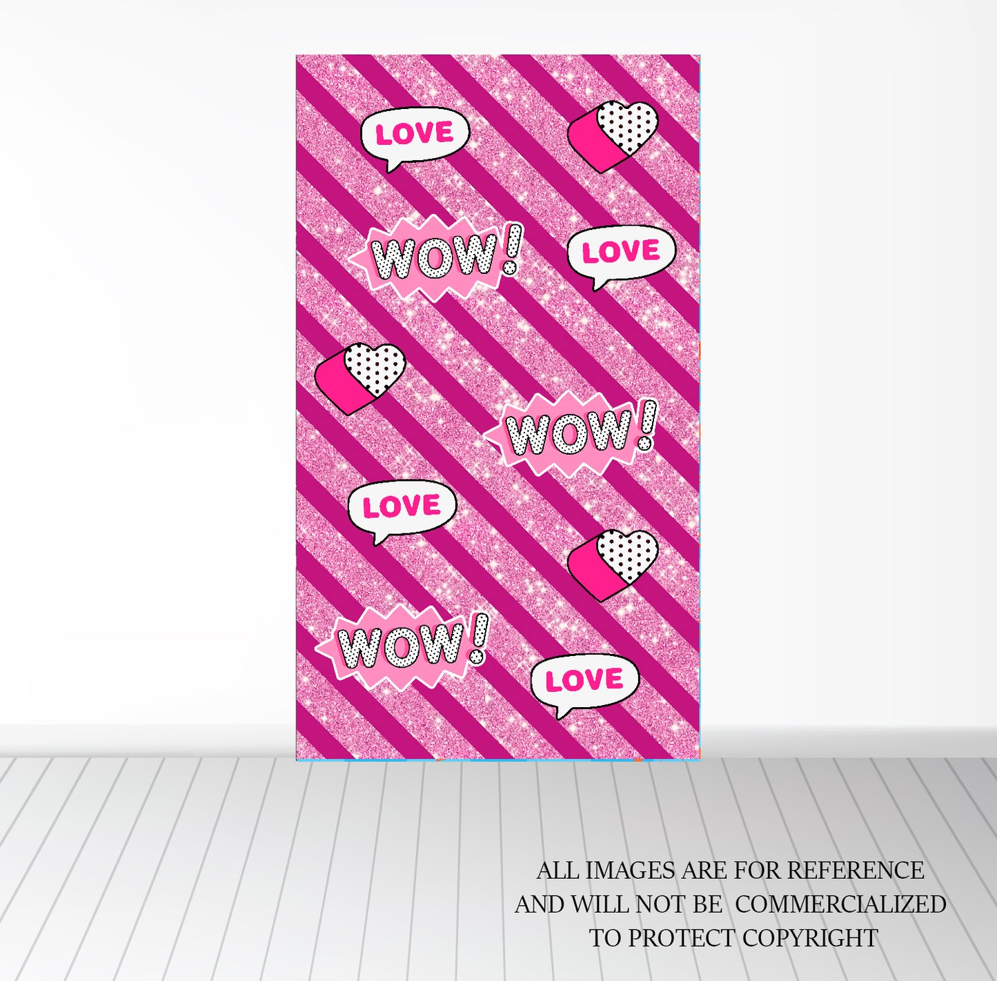 Background Banner - Girl Character