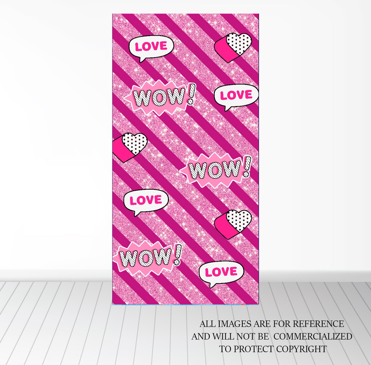 Background Banner - Girl Character