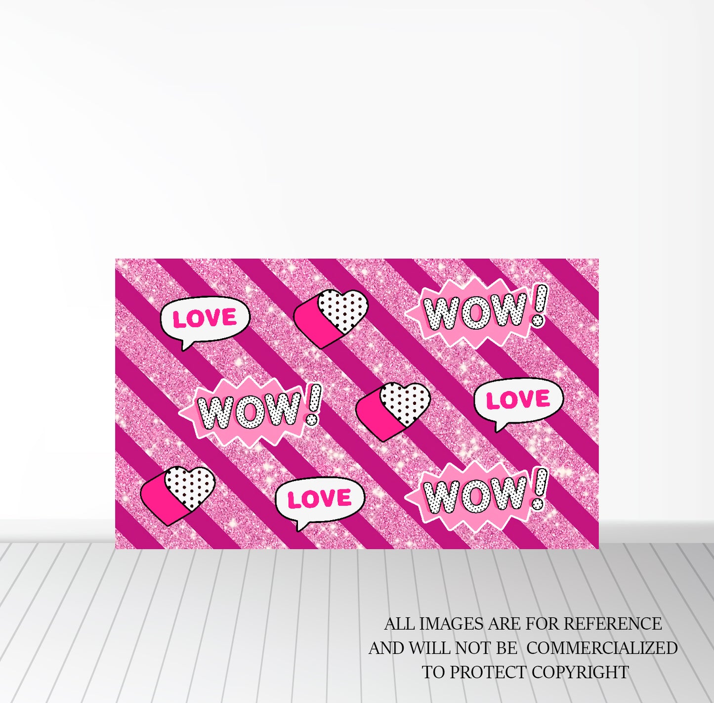 Background Banner - Girl Character