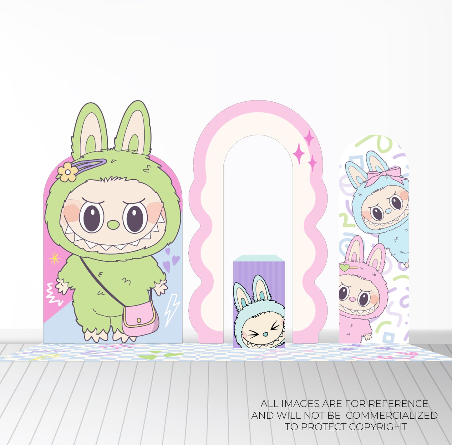 Pack Foamboard Personaje