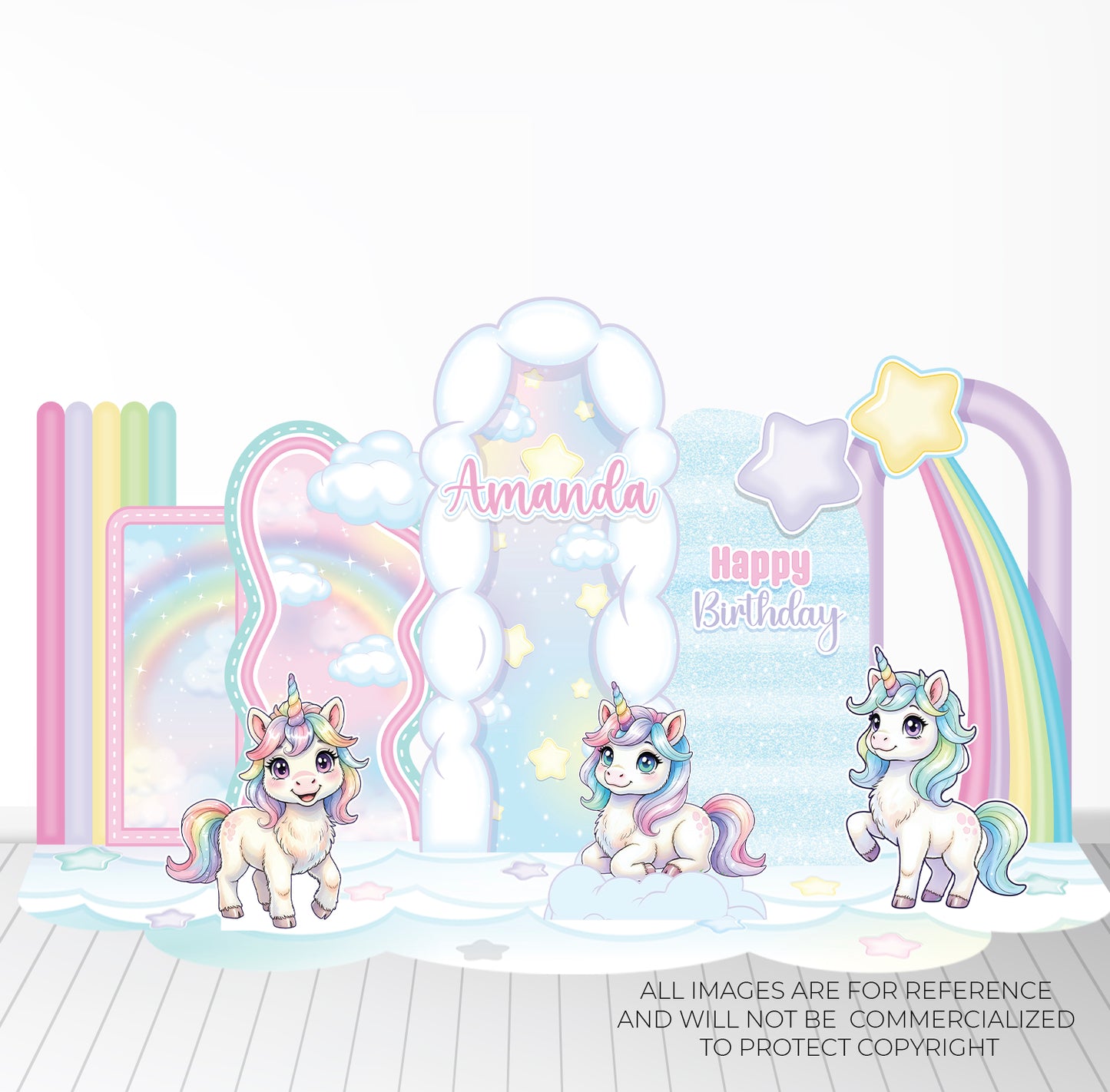 Pack Foamboard / Banner Personajes