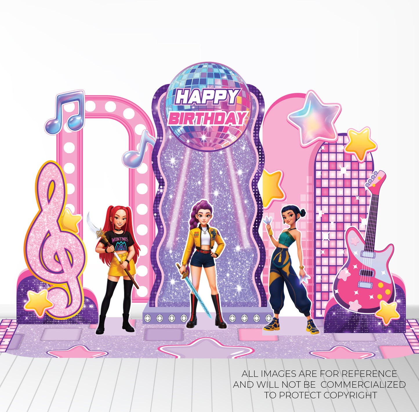 Pack Foamboard / Banner Personajes