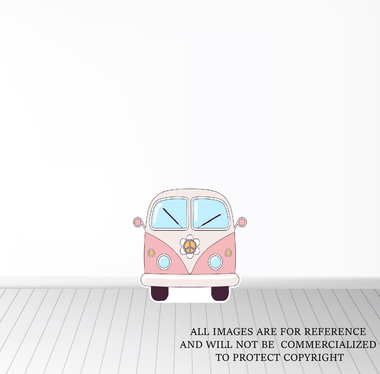 Groovy van on Foamboard