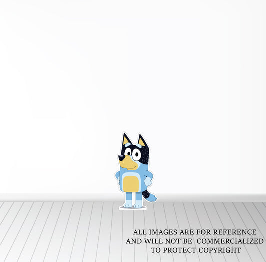 Perrito azul  en Foamboard