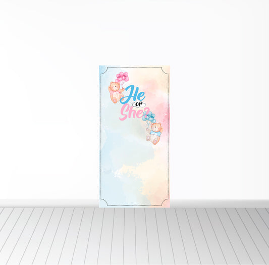 Background Banner - Gender Reveal