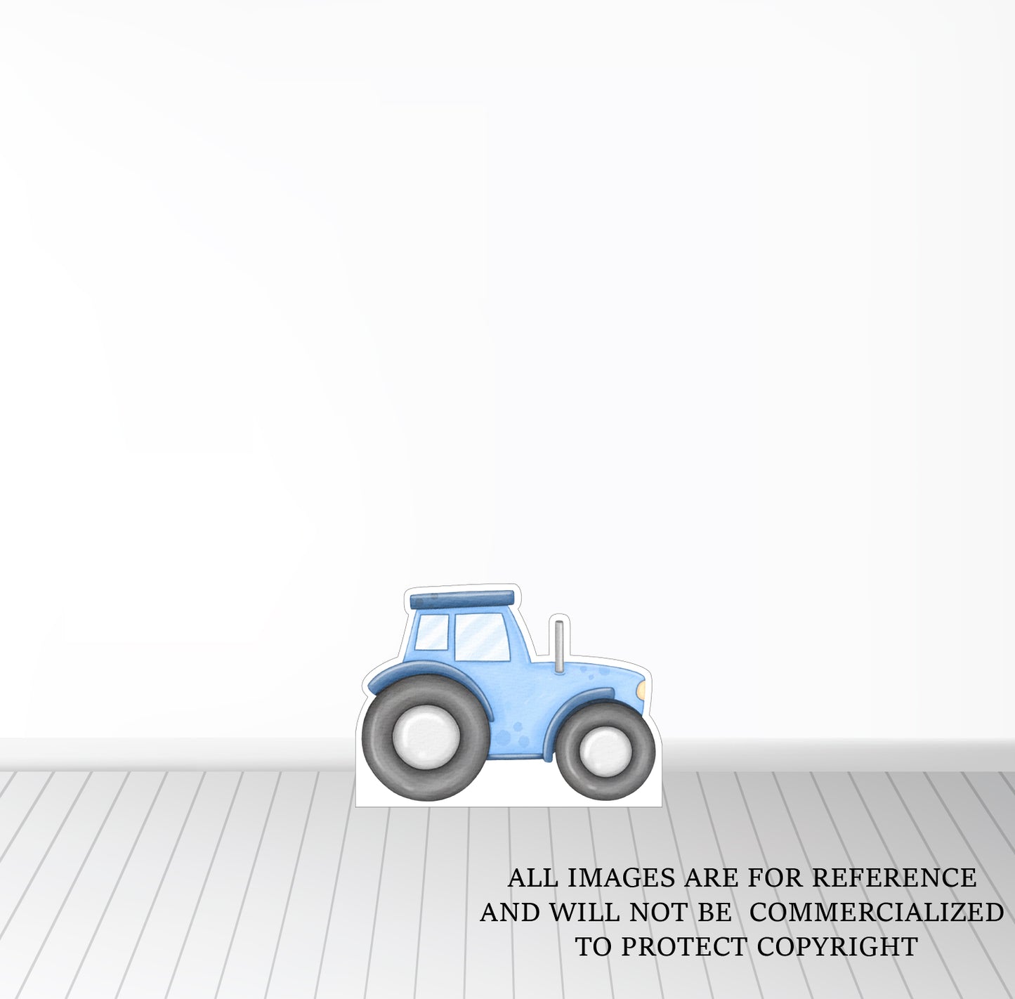 Tractor on Foamboard