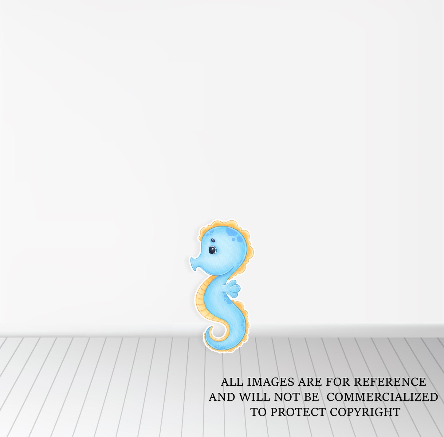 Caballito de mar en Foamboard