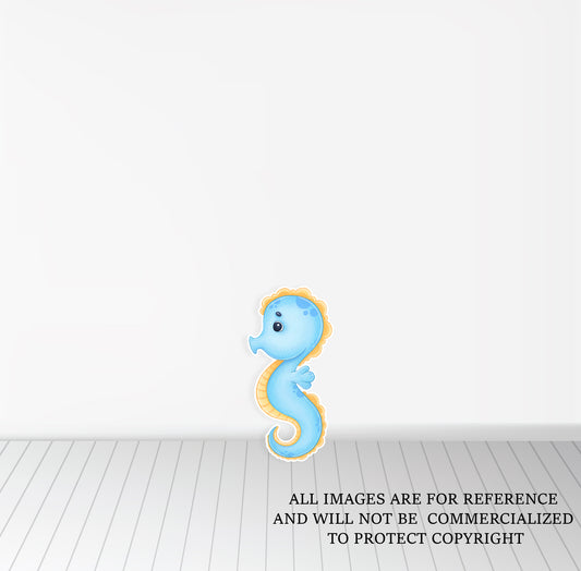 Seahorse on Foamboard