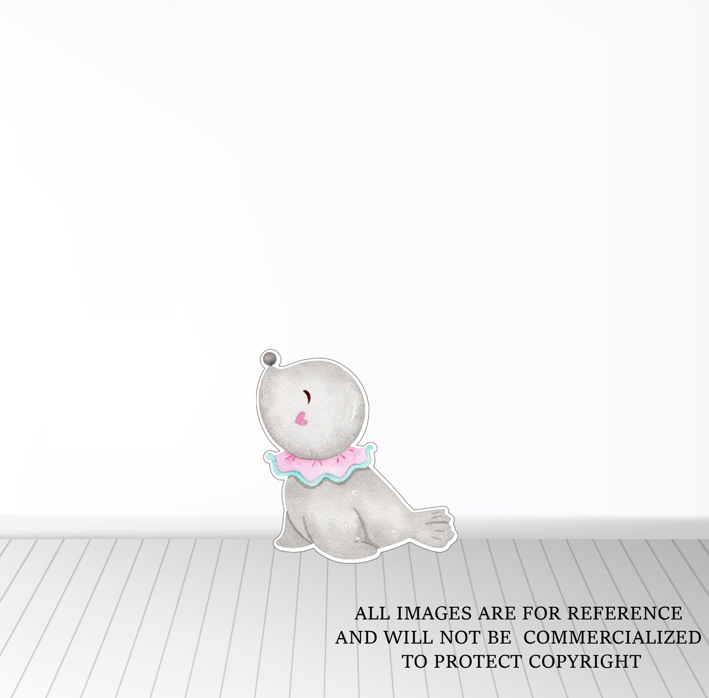 Circus Seal on Foamboard