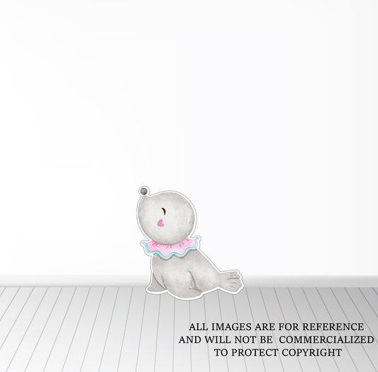 Circus Seal on Foamboard