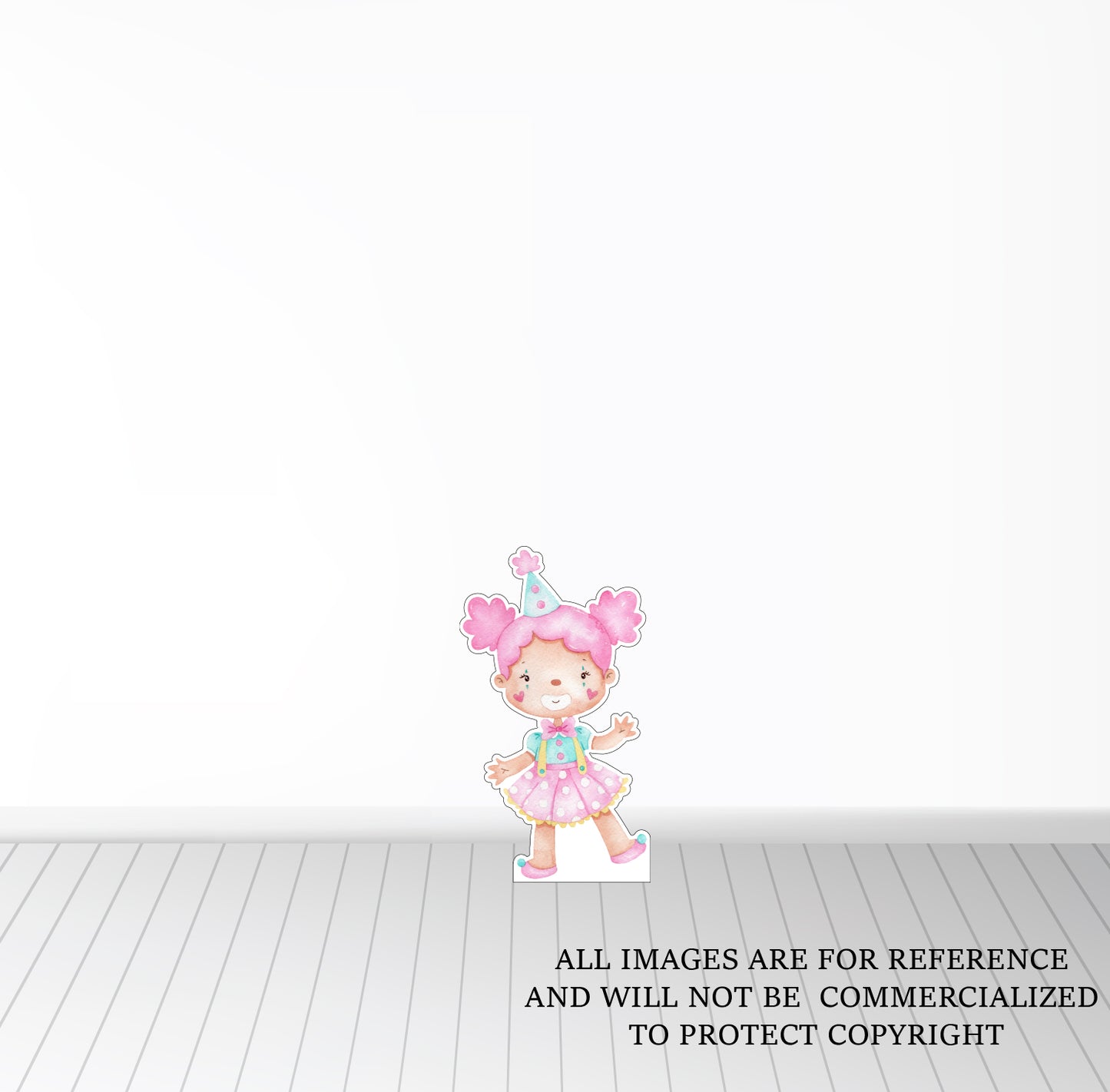 Personaje Circo en Foamboard