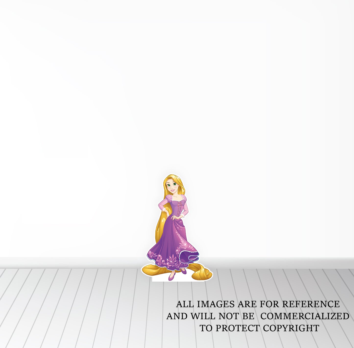 Personaje princesa en Foamboard