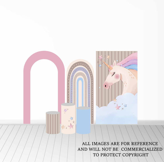 Pack Foamboard / Banner Unicornio