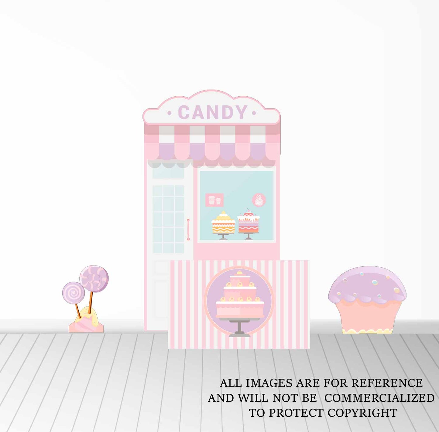 Pack Foamboard Candy
