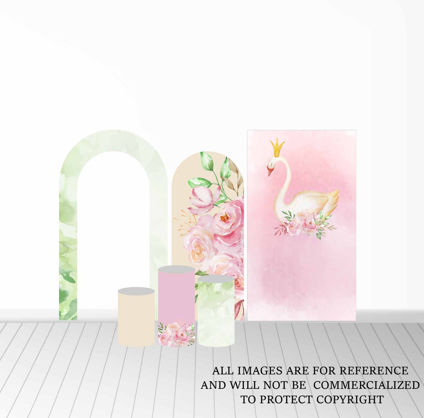 Pack Foamboard / Banner Cisne