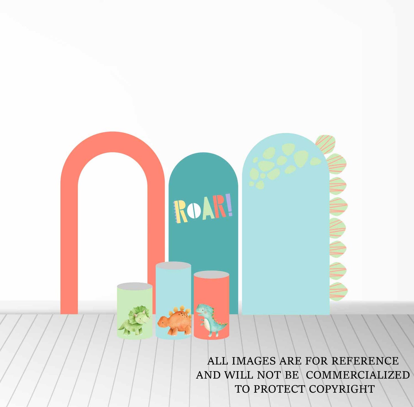 Pack Foamboard / Banner Dino