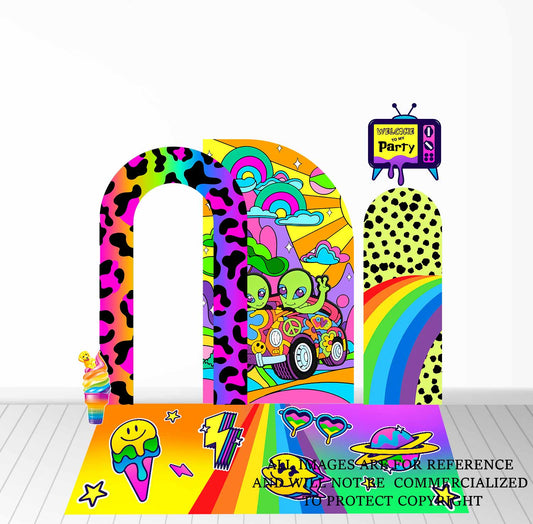 Pack Foamboard / Banner Groovy