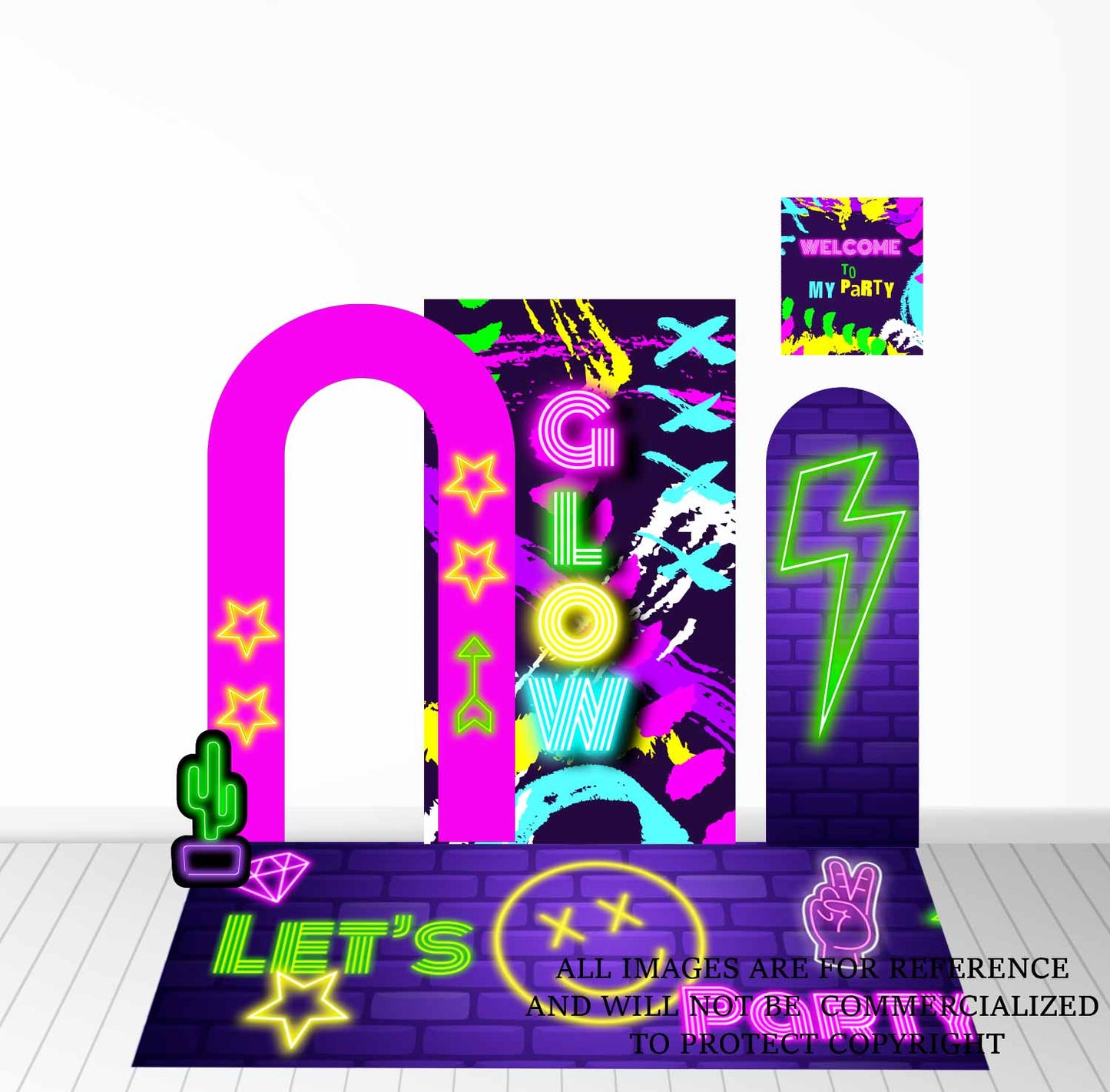 Pack Foamboard / Banner Neon