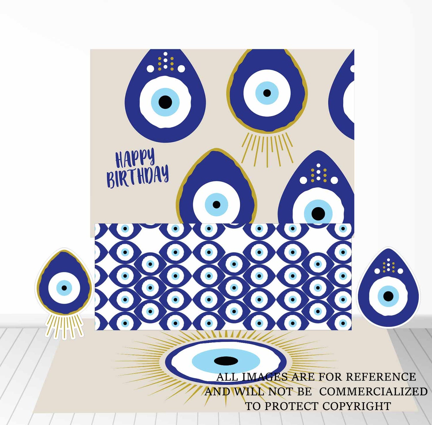 Pack Foamboard / Banner Ojos