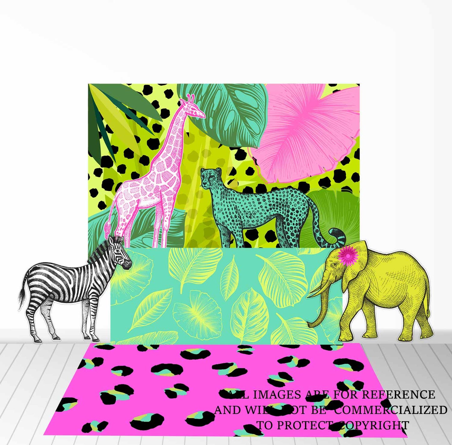 Pack Foamboard / Banner Safari