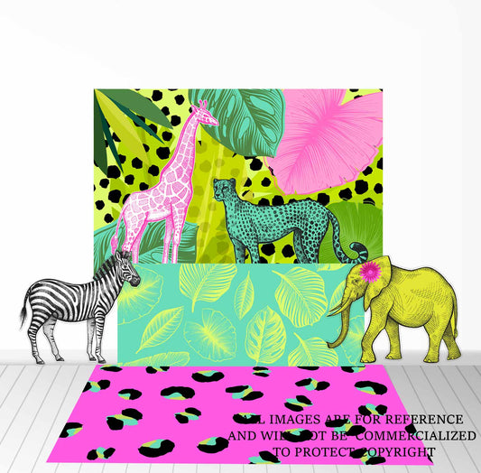 Pack Foamboard / Banner Safari