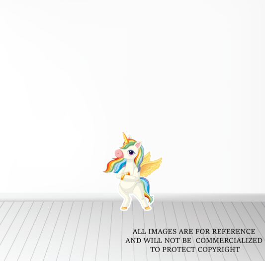 Unicorn on Foamboard