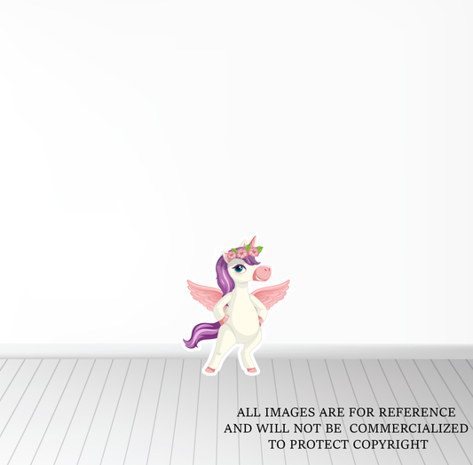 Unicorn on Foamboard