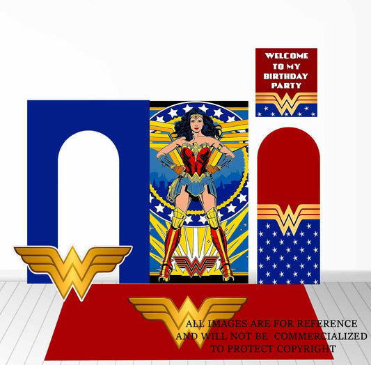 Pack Foamboard / Banner Superheroe