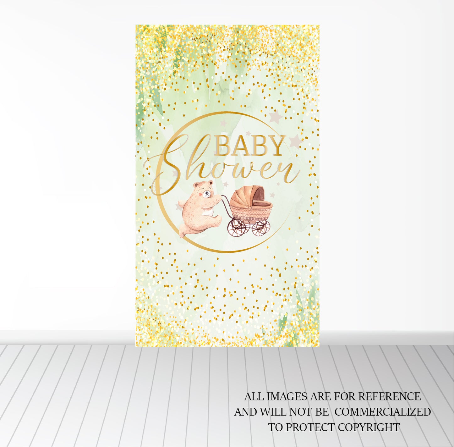 Banner de fondo - Baby Shower