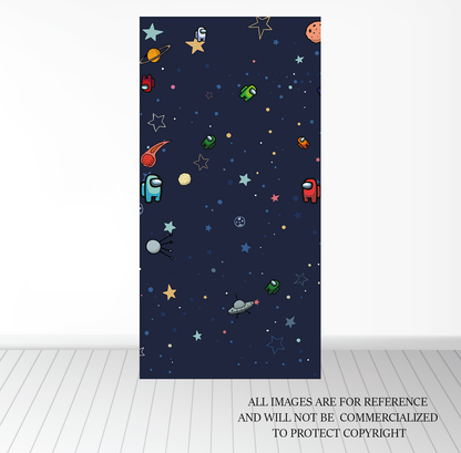 Banner de fondo - Astronautas