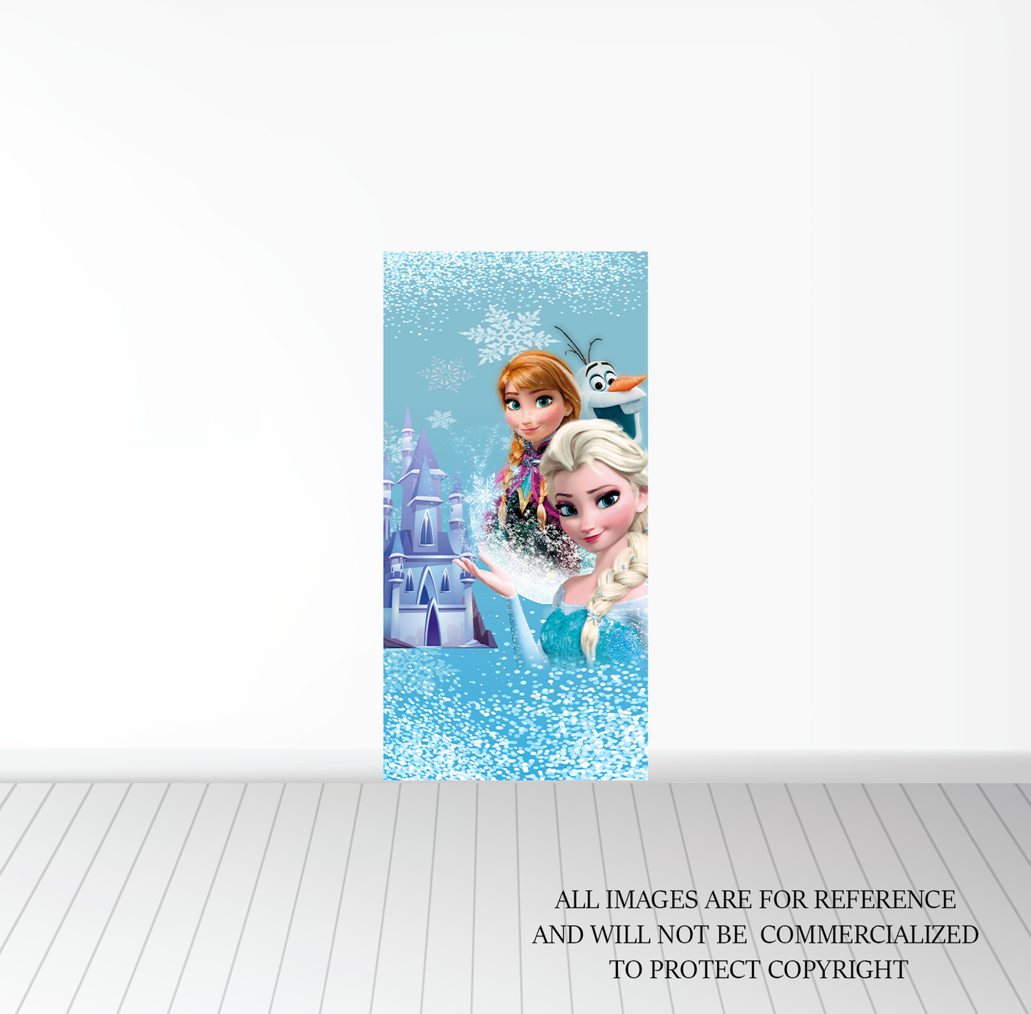 Background Banner - Snow Girl Character