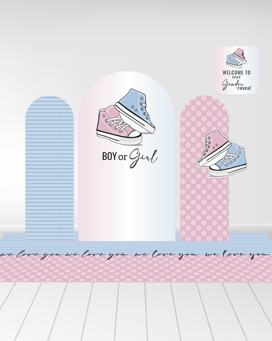 Pack Foamboard / Banner Gender Reveal