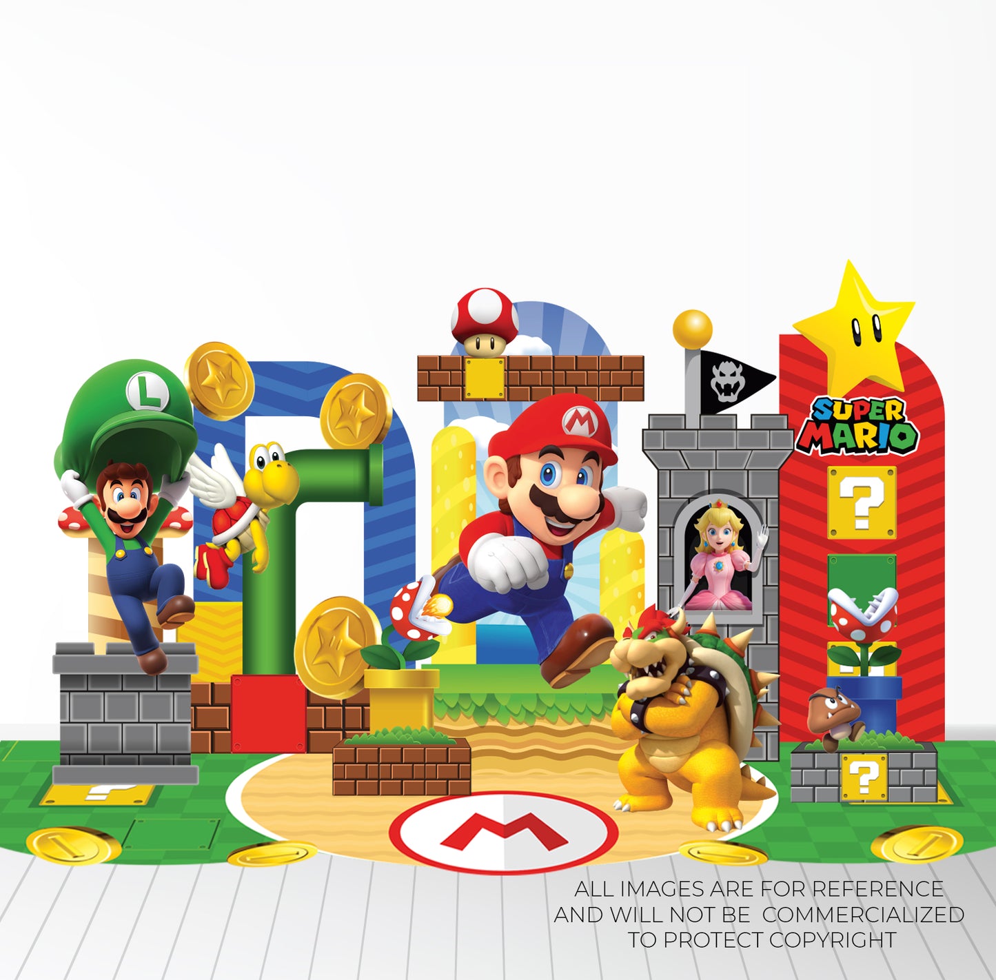 Pack Foamboard / Banner Personajes