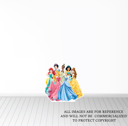 Princesses on Foamboard